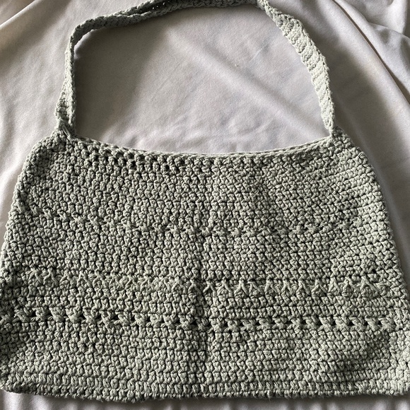 Handmade Handbags - Hand made gray women’s bag 45 cm x 25 cm